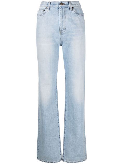 farfetch st laurent jeans